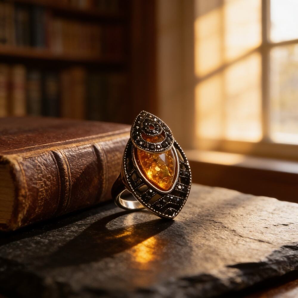 Vintage Style Cocktail Ring